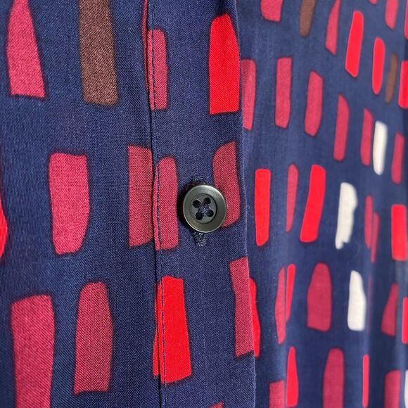 11-1-Tylho Anthropologie Blue Dash Sleeveless Maxi Dress Size XS Women’s - Picture 7 of 12